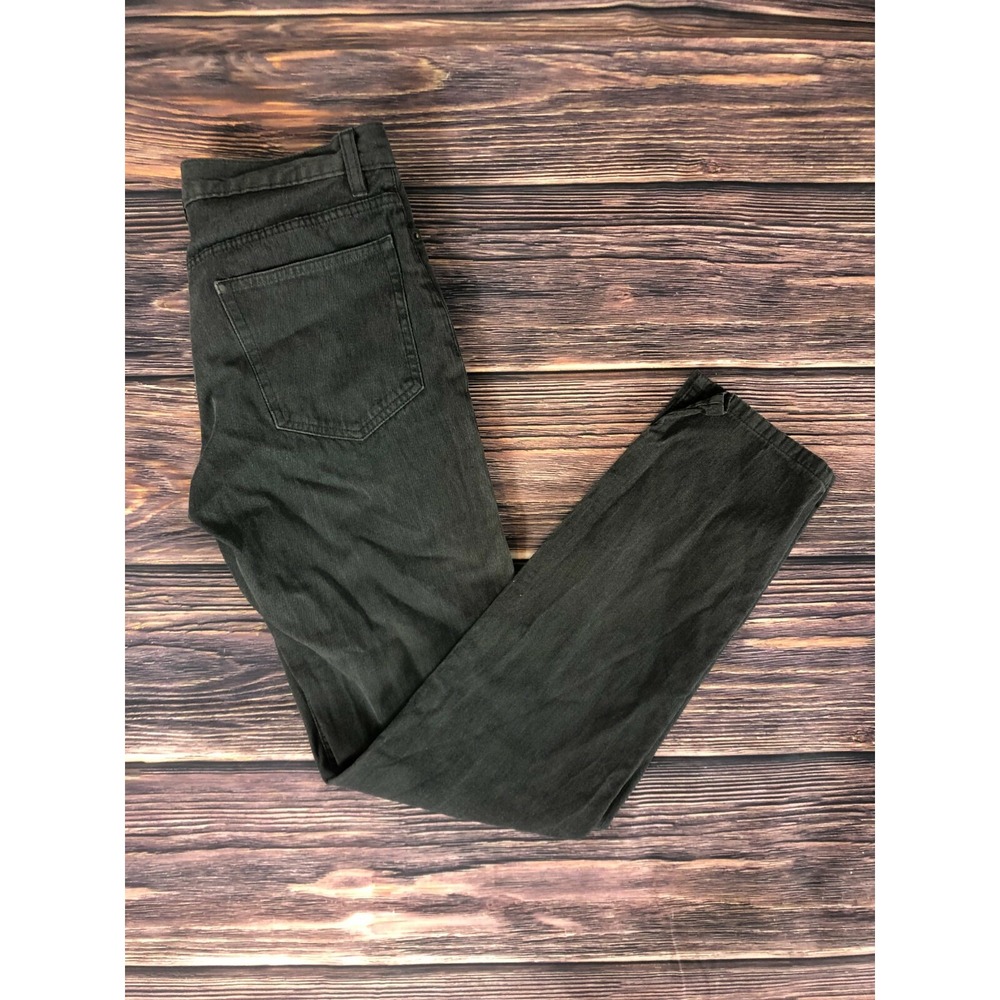 Club Monaco Mens Size 29x32 Black Dark Gray Slim Fit Jeans Preowned Condition